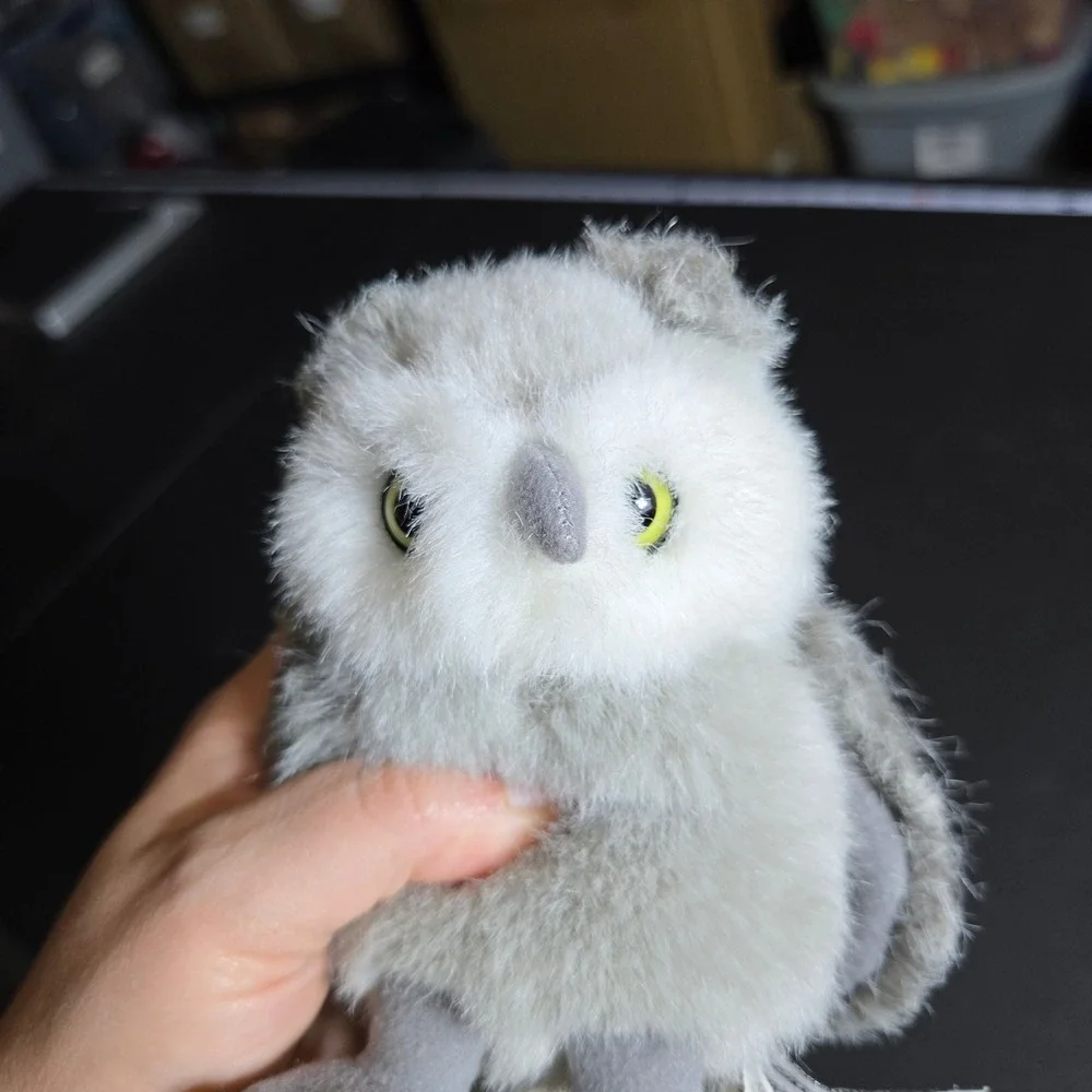 Stuffed Animal House Ruffles Baby Owl Plush Bird Woodland Forest Nature Wildlife